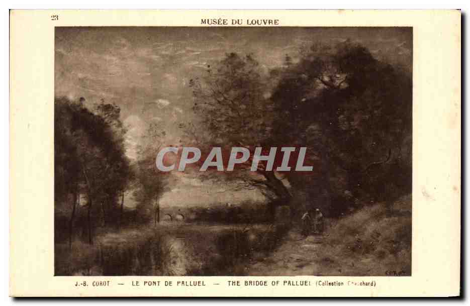 J.-B. Corot — Le Pont de Palluel — Musée du Louvre — Collection [v.-chard]