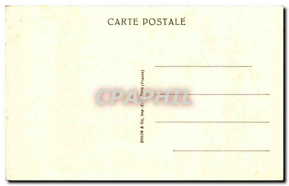 CPA Collection Clarc Cezanne Madame Cezanne Dans La Serre — Verso
