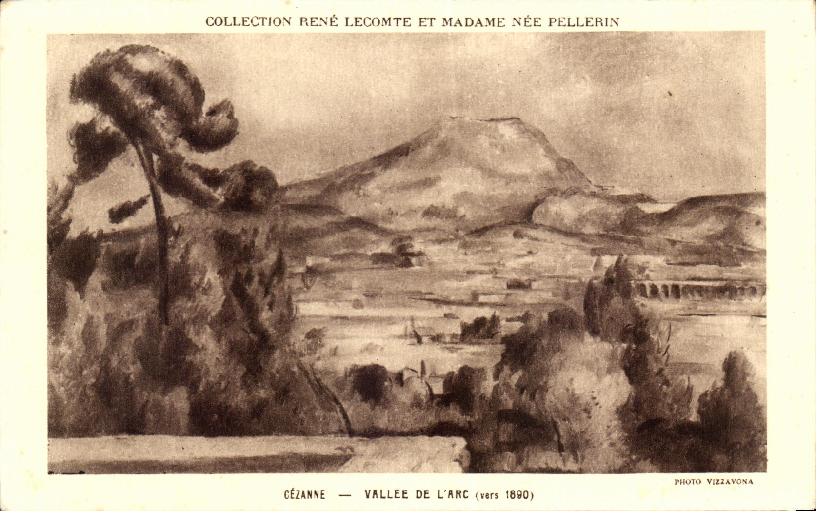 CPA Collection Rene Lecomte Et Madame Nee Pellerin Cezanne Vallee De L'Arc