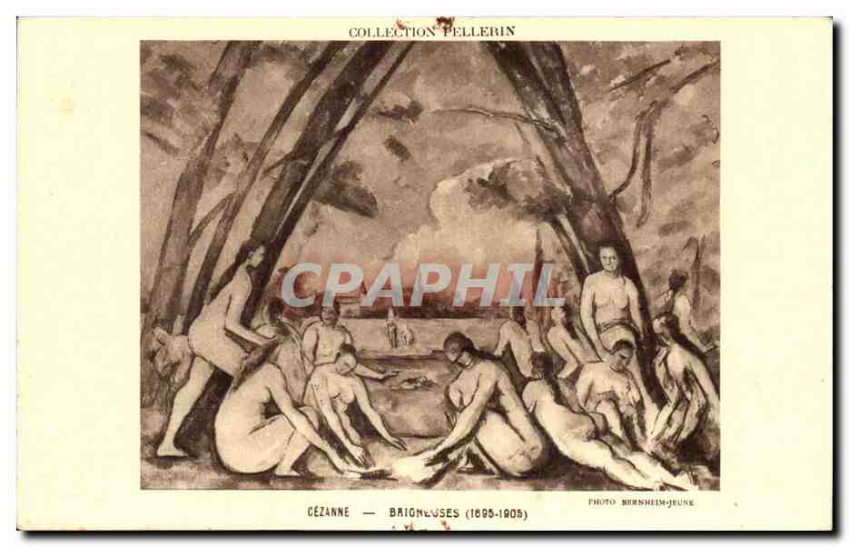 CPA Collection Cazanne Baigneuses Pellerin