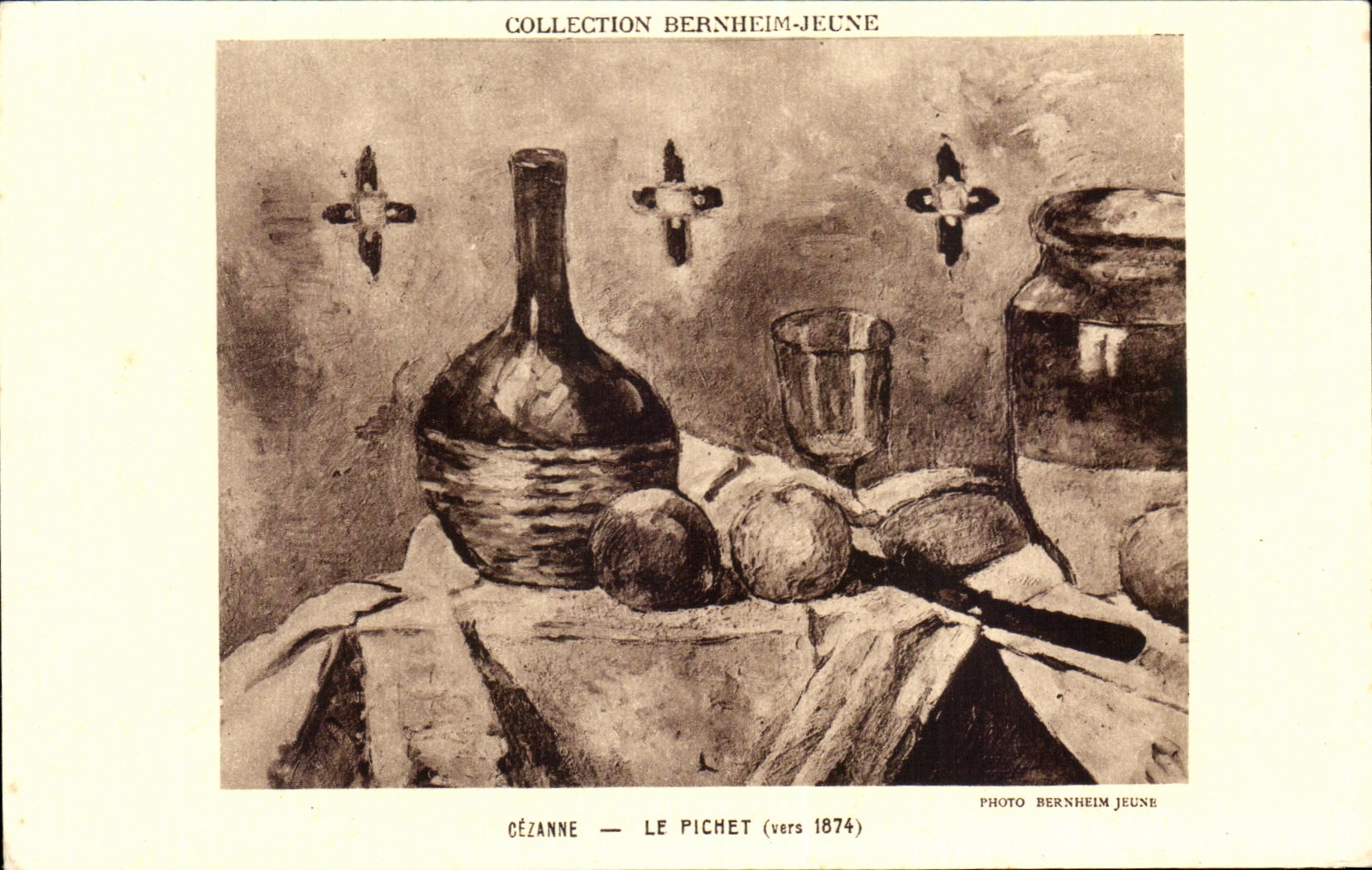 CPA Collection Bernheim Jeune Cezanne Le Pichet 