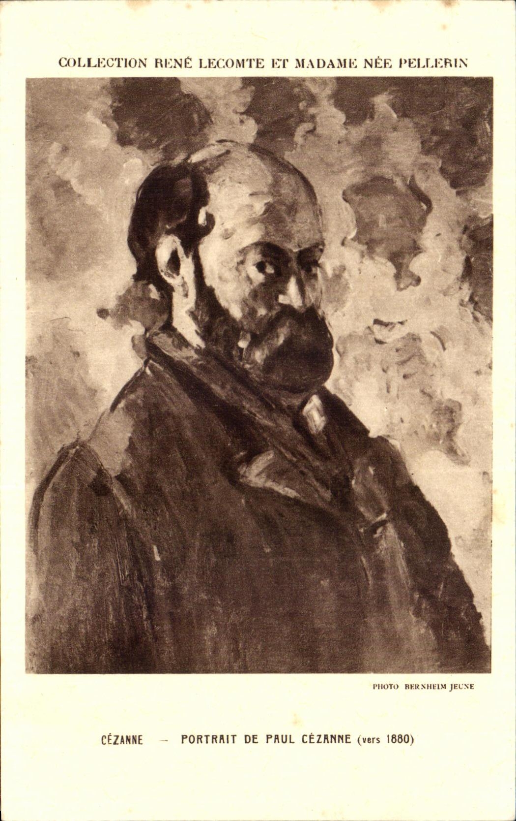 CPA Collection Rene Lecomte Et Madame Nee Pellerin Cezanne Portait De Paul Cezanne