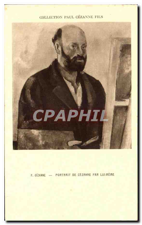 CPA Collection Paul Cezanne Fils Cezanne Portrait De Cezanne Par Lui Meme