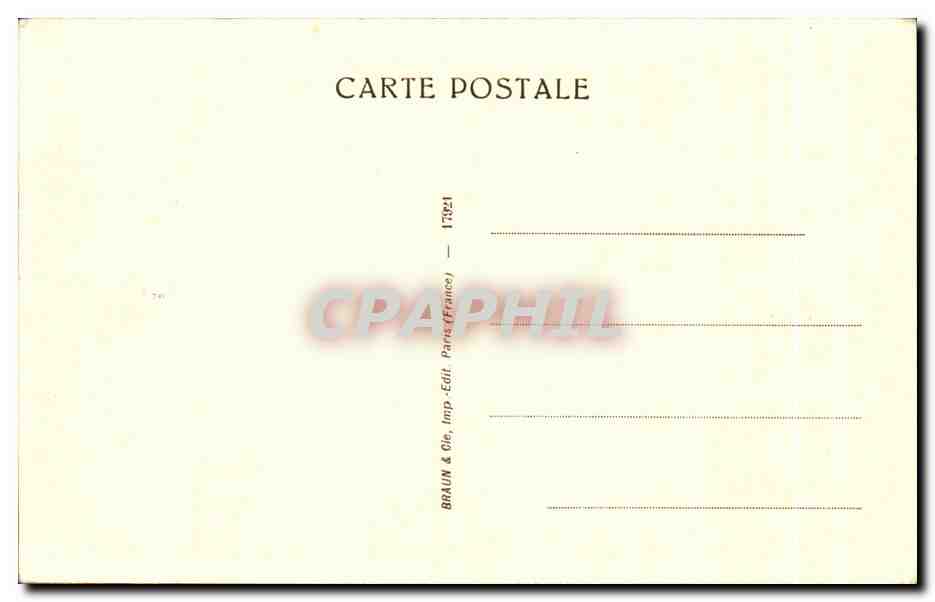 CPA Musee De Moscou Cezanne Le Viaduc Russie Russia Moscow — Verso