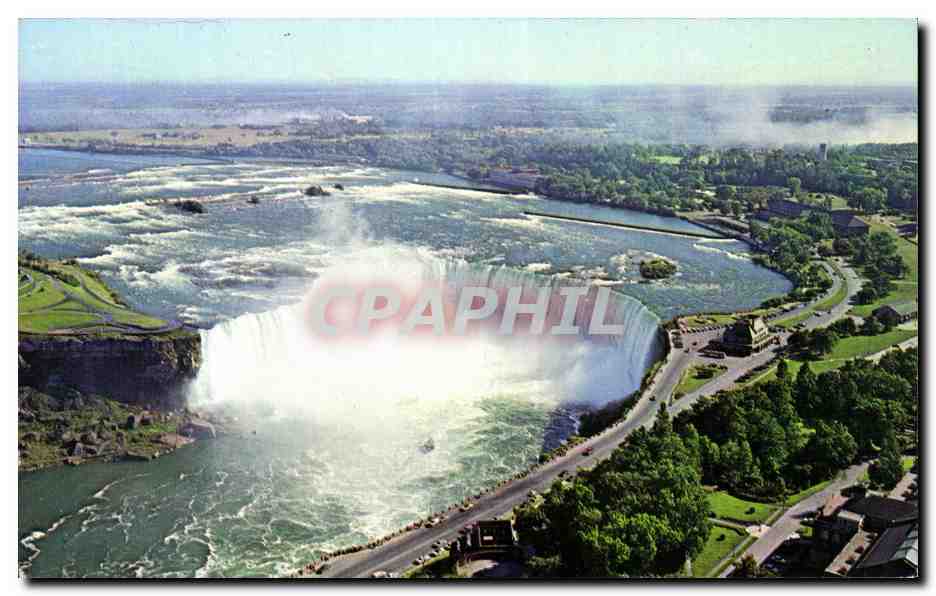 CPA Horseshoe Falls or Canadian Falla Niagara Falls Canada