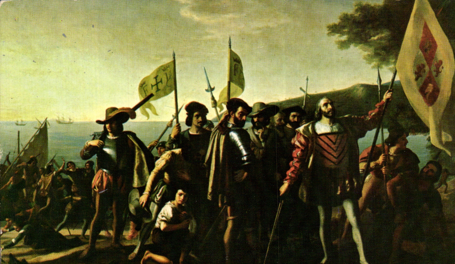 CPA Landing of Columbus Capitole Christophe Colomb 