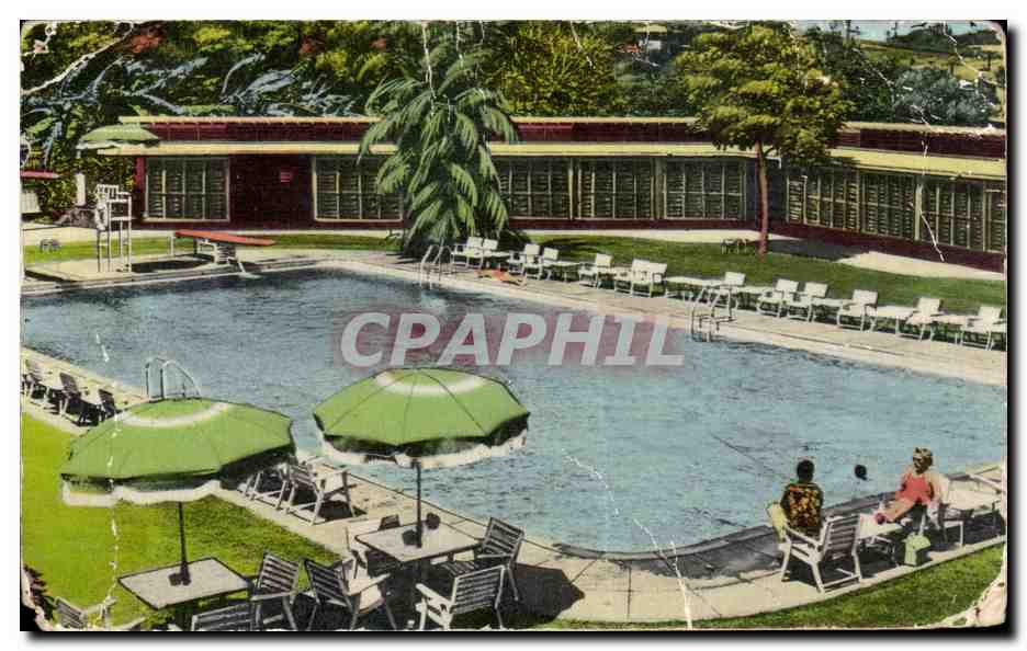 CPA El Club Cabana Del Hotel El Panama Panama R P