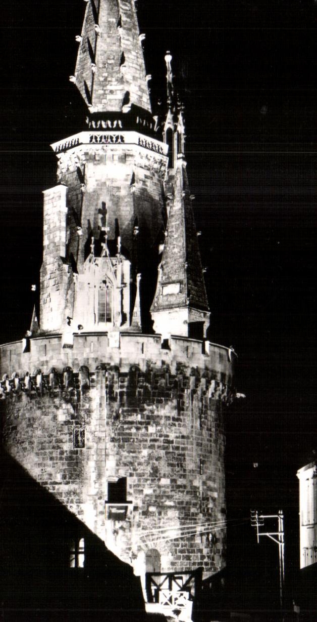 La Rochelle — Illuminations de la Tour des Quatre Sergents — Éditions Artistiques Marius Corière, Niort