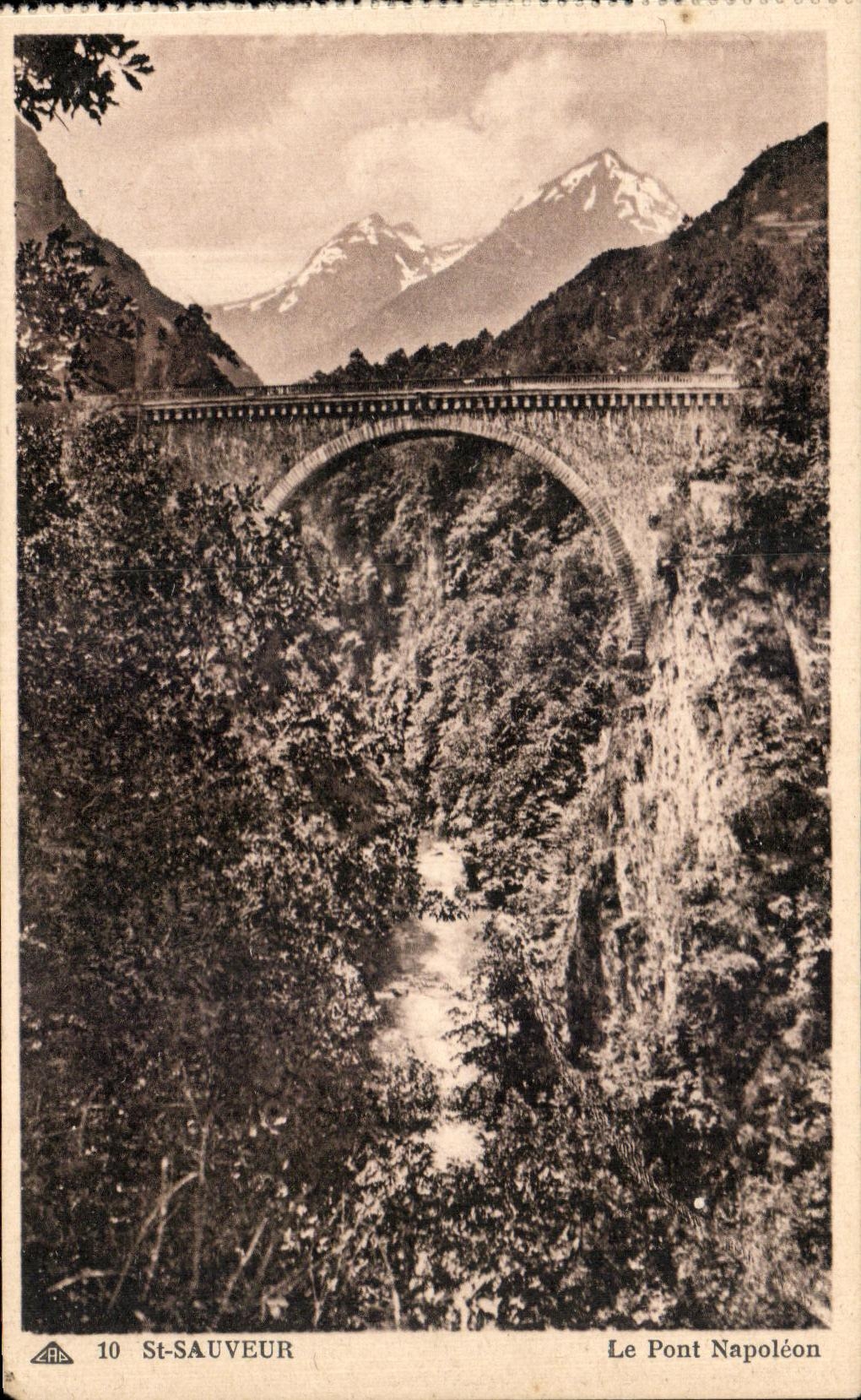 St-Sauveur — Le Pont Napoléon — Éditeur ZAR, n°10