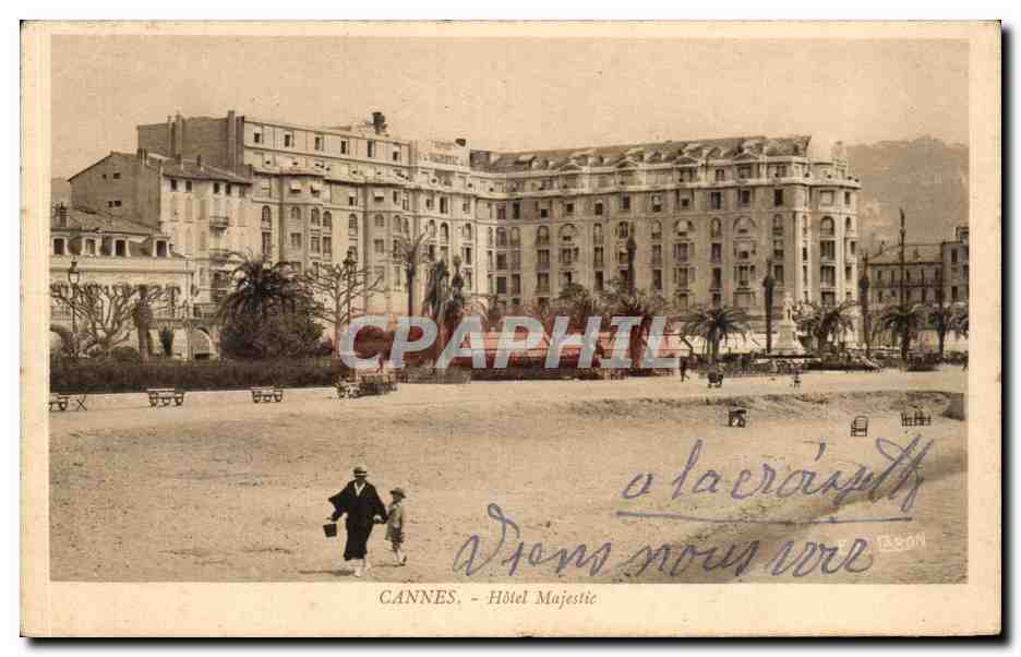CPA Cannes Hotel Majestic
