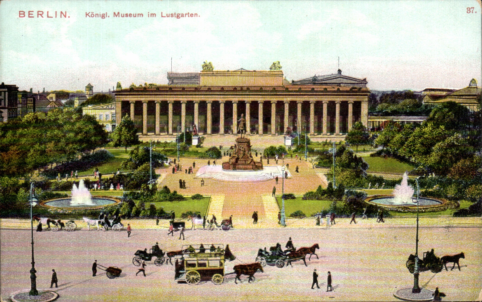 CPA Berlin Konigi Museum im Lustgarten