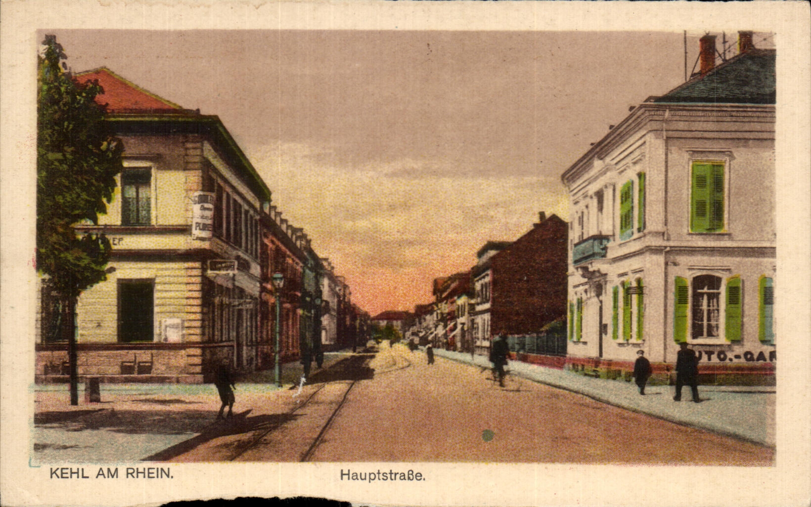 CPA Kehl Am Rhein Hauptstrasse