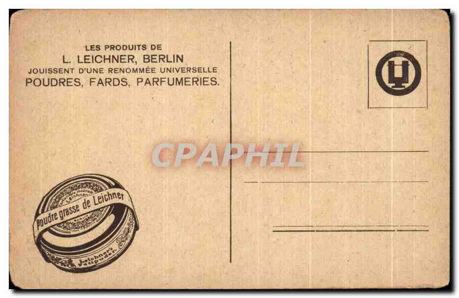 CPA L Leichner Berlin Rusfak — Verso