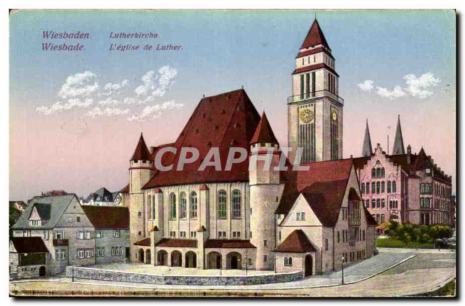 CPA Wiesbaden Lutherkirche
