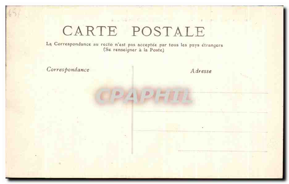 Argelès-Gazost — le Pont de Lau — Hautes-Pyrénées — 652 — Verso