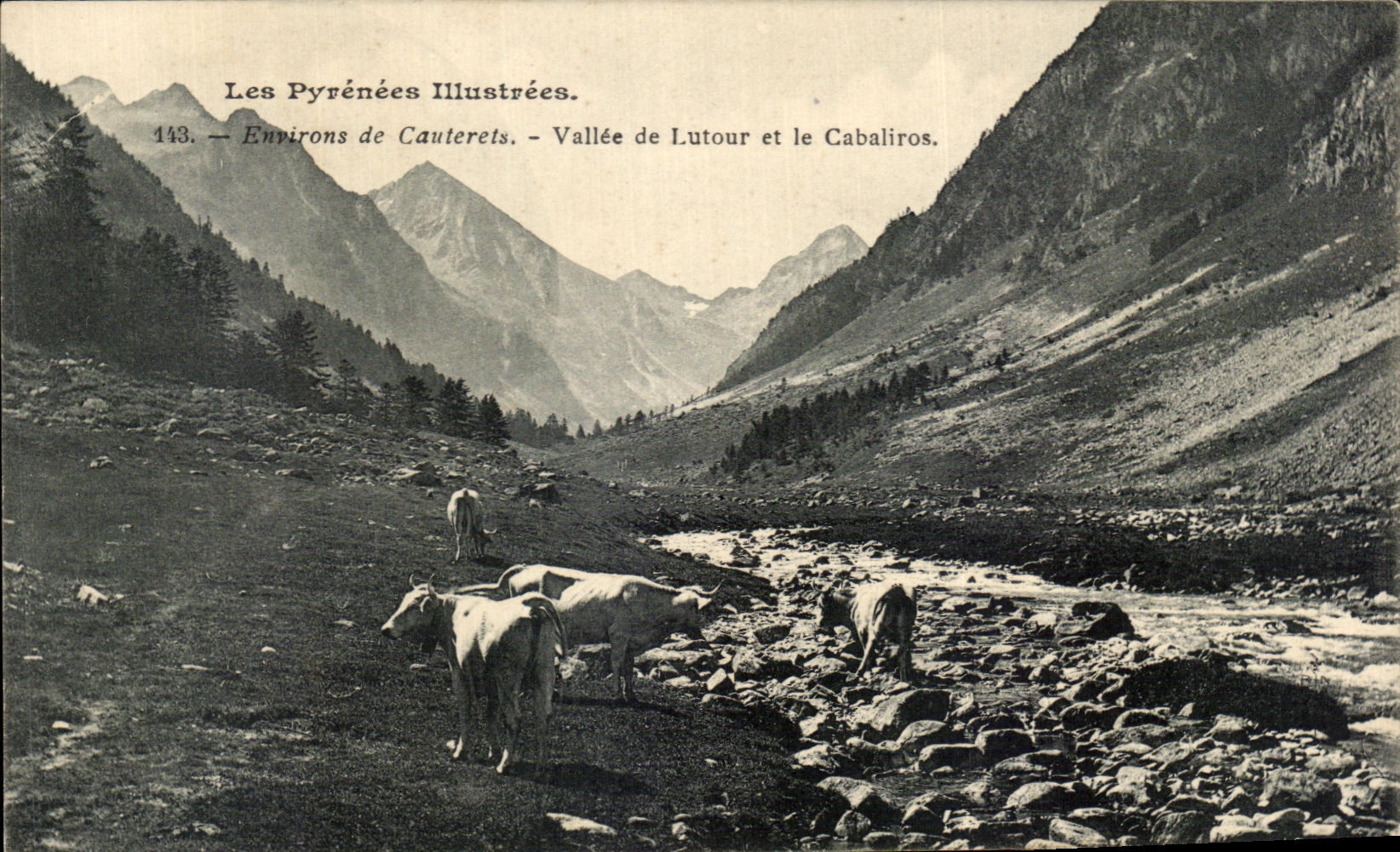 Les Pyrénées Illustrées — Vallée de Lutour et le Cabaliros — n°443