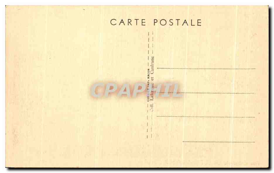 CPA Vue Generale de Luz St Sauveur — Verso