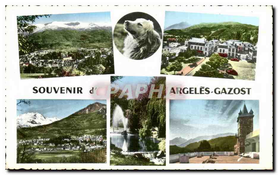 Argelès-Gazost — Souvenir d'Argelès-Gazost — Éditeur JOVE, Pau-Béthière
