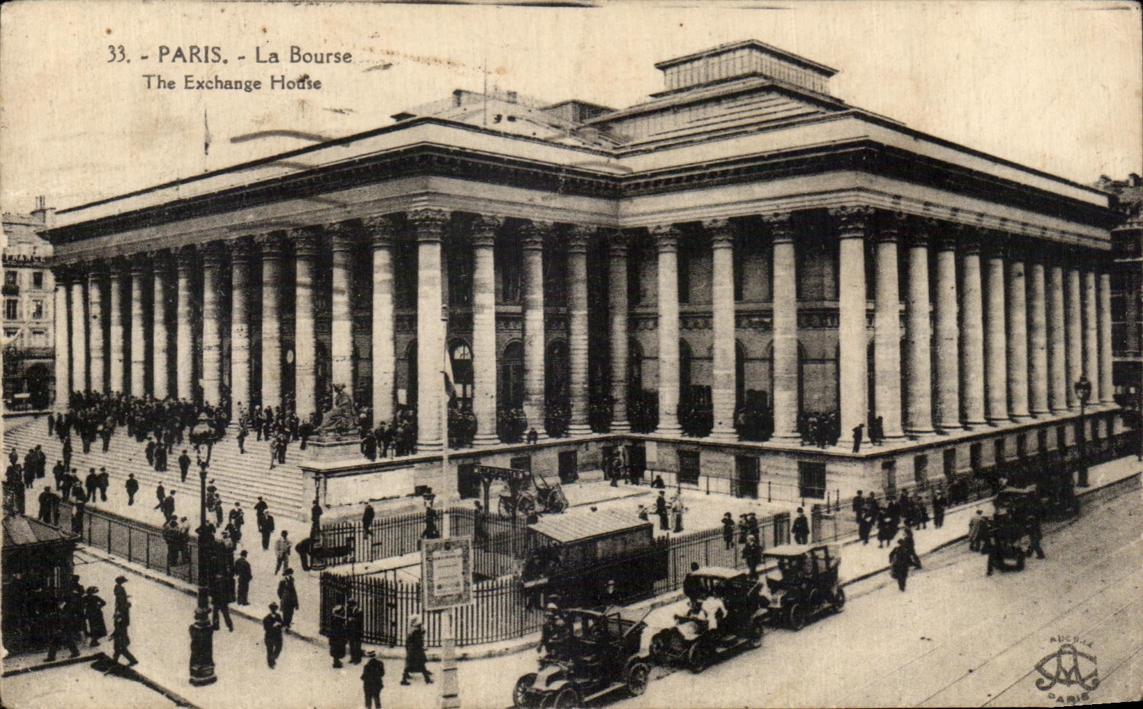 CPA Paris La Bourse The Exchange House