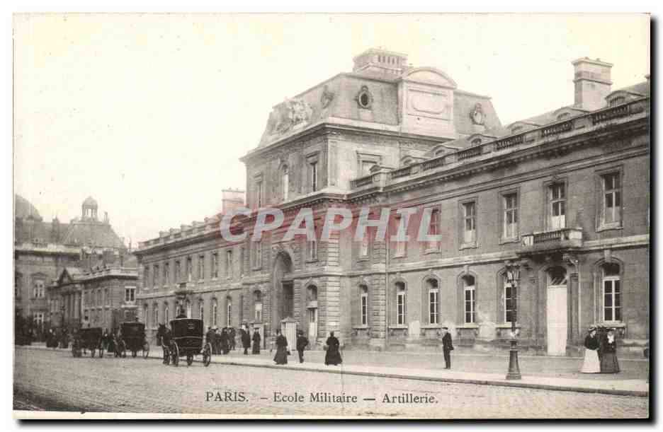 CPA Paris Ecole Militaire Artillerie