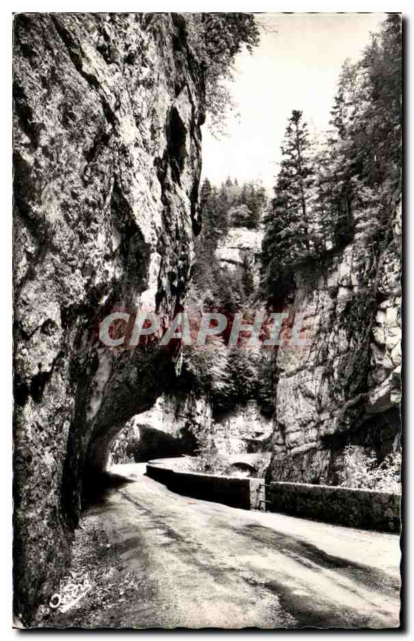 Les Gorges de la Bourne — Route de Villard-de-Lans à Pont-en-Royans — Édition d'Art André, Grenoble