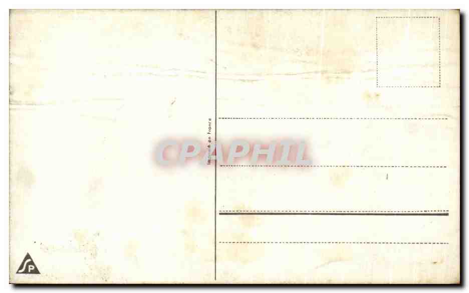 CPA Fantaisie Fluers  — Rückseite