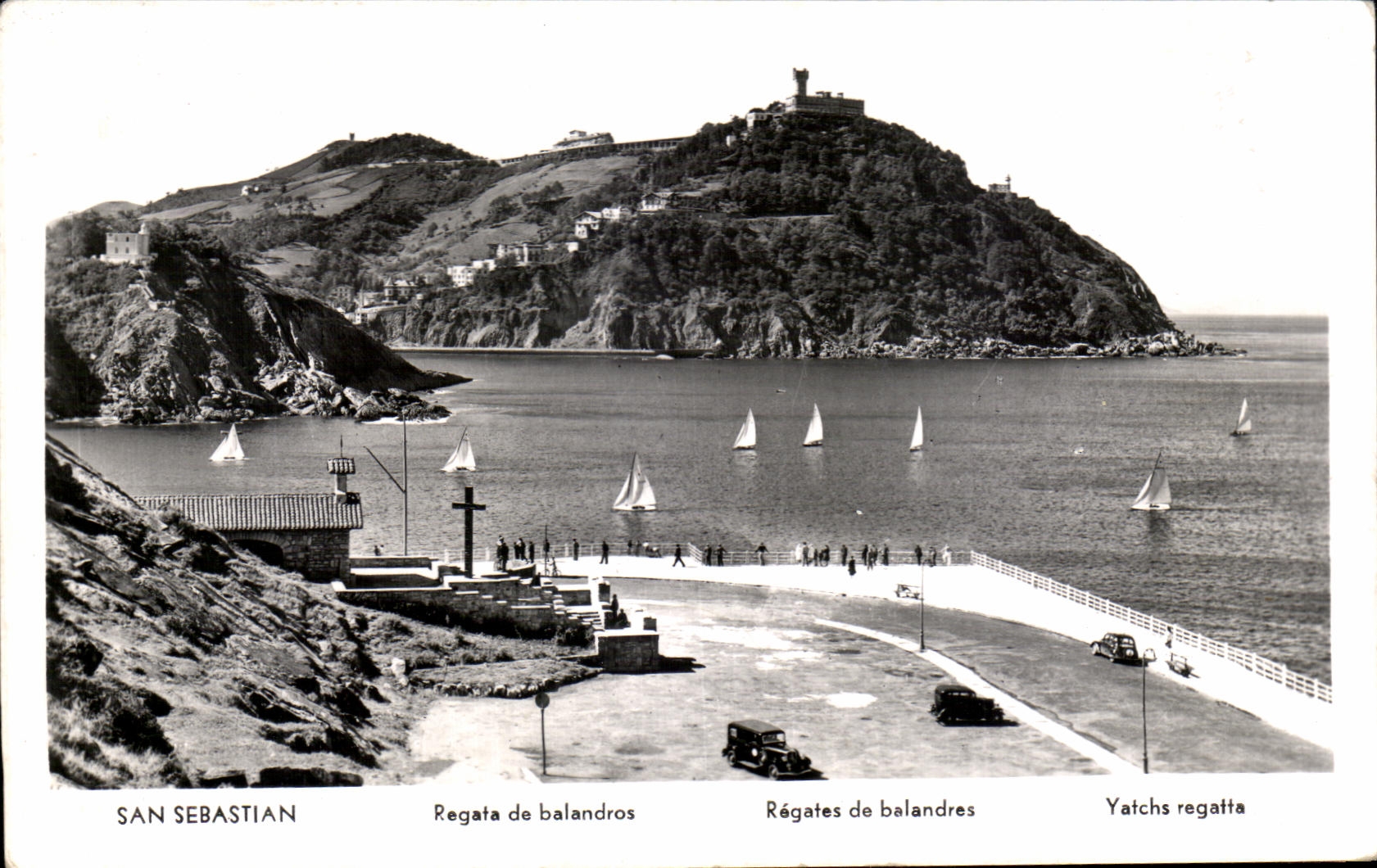San Sebastián — Régates de balandres — éditeur non visible