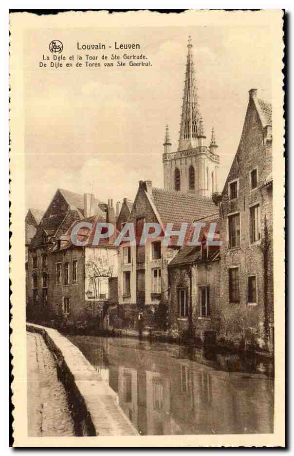 La Dyle et la Tour Ste Gertrude — Louvain - Leuven — Nels