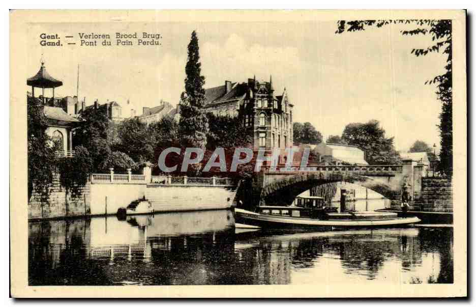 Gent — Verloren Brood Brug — Pont du Pain Perdu