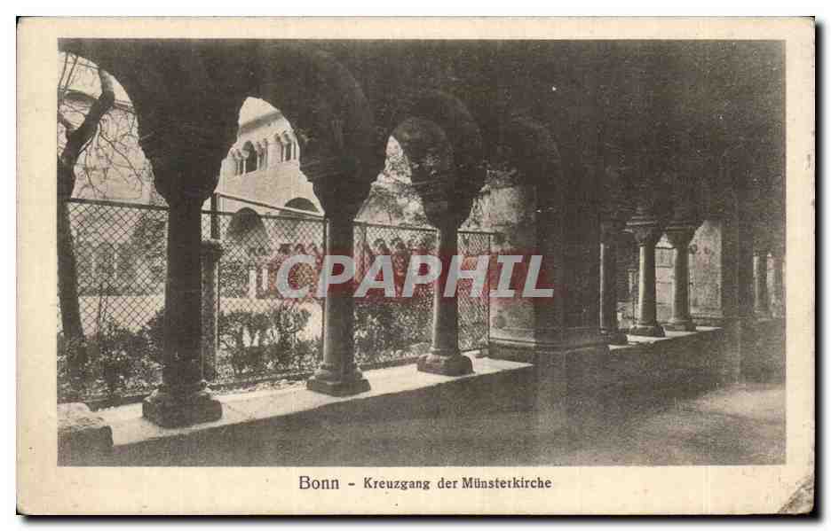CPA Bonn Kreuzgang Der Munsterkirche