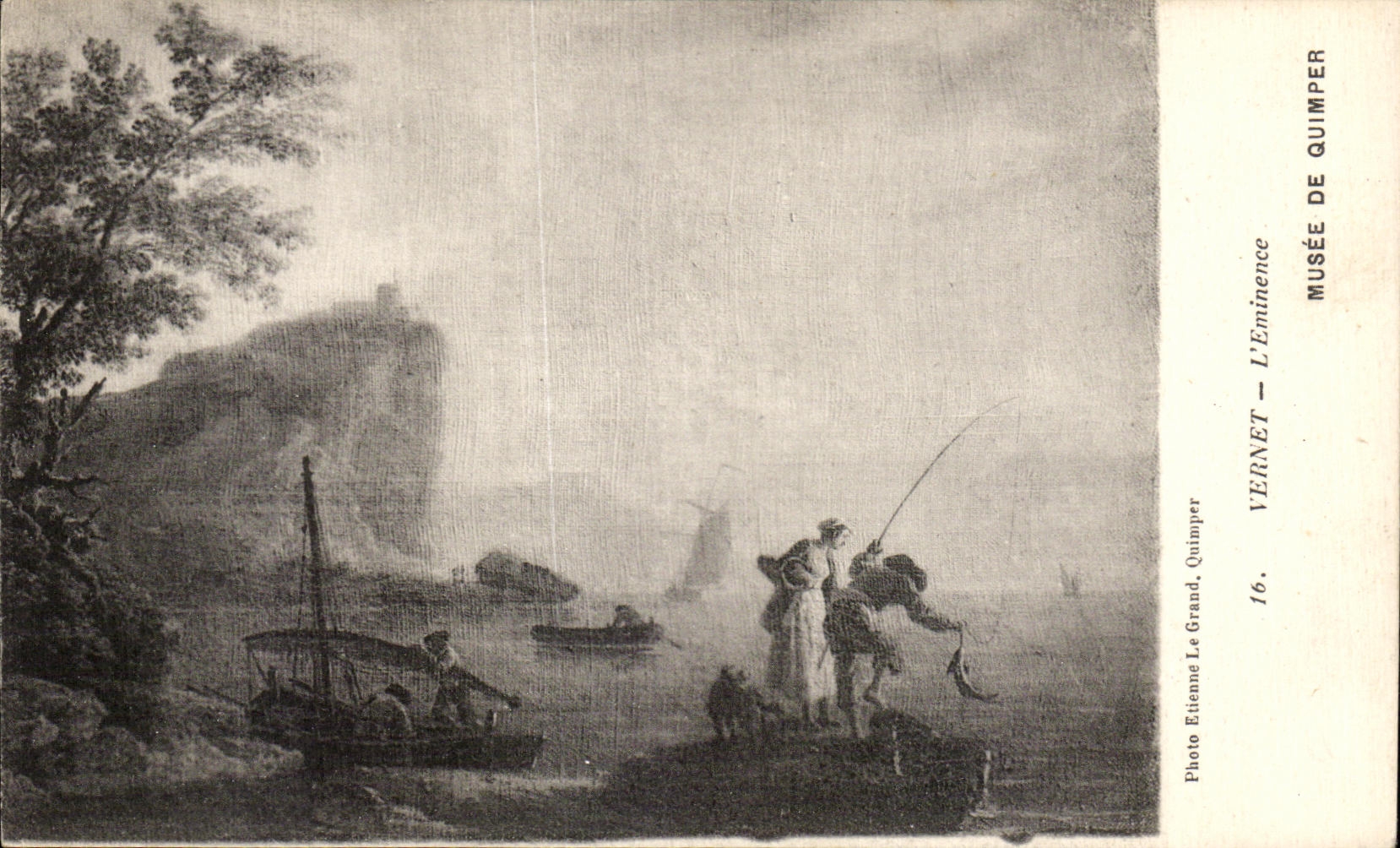CPA Vernet L'Eminence Musee De quimper