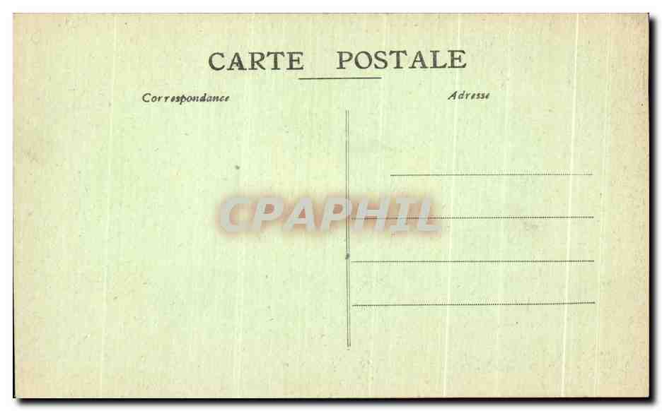 CPA Vernet L'Eminence Musee De quimper — Rückseite