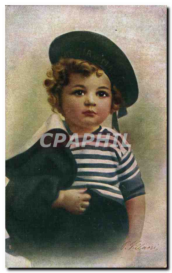 CPA Enfant Jeune marin Folklore Costume