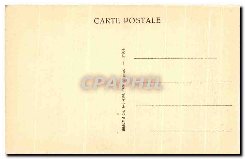 CPA Le Bureau De Coton a la Nouvelle Orleans Degas Musee de Pau — Rückseite