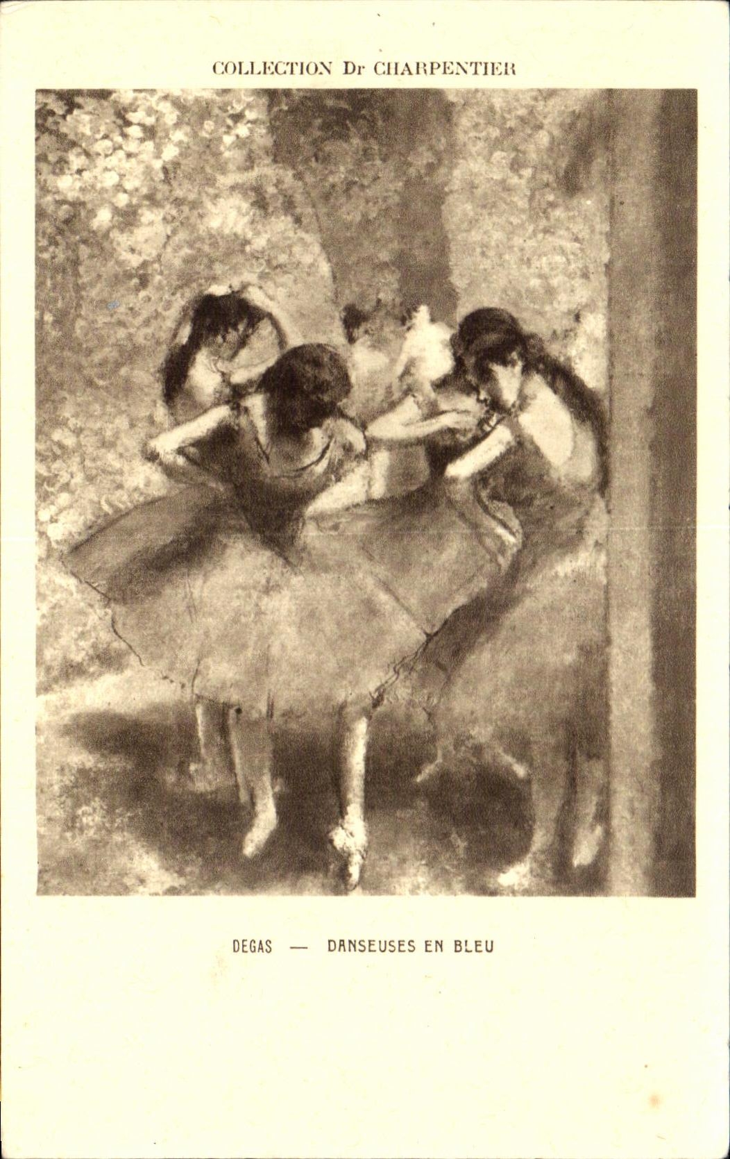 CPA Collection de Charpentier Degas Danseuses en bleu