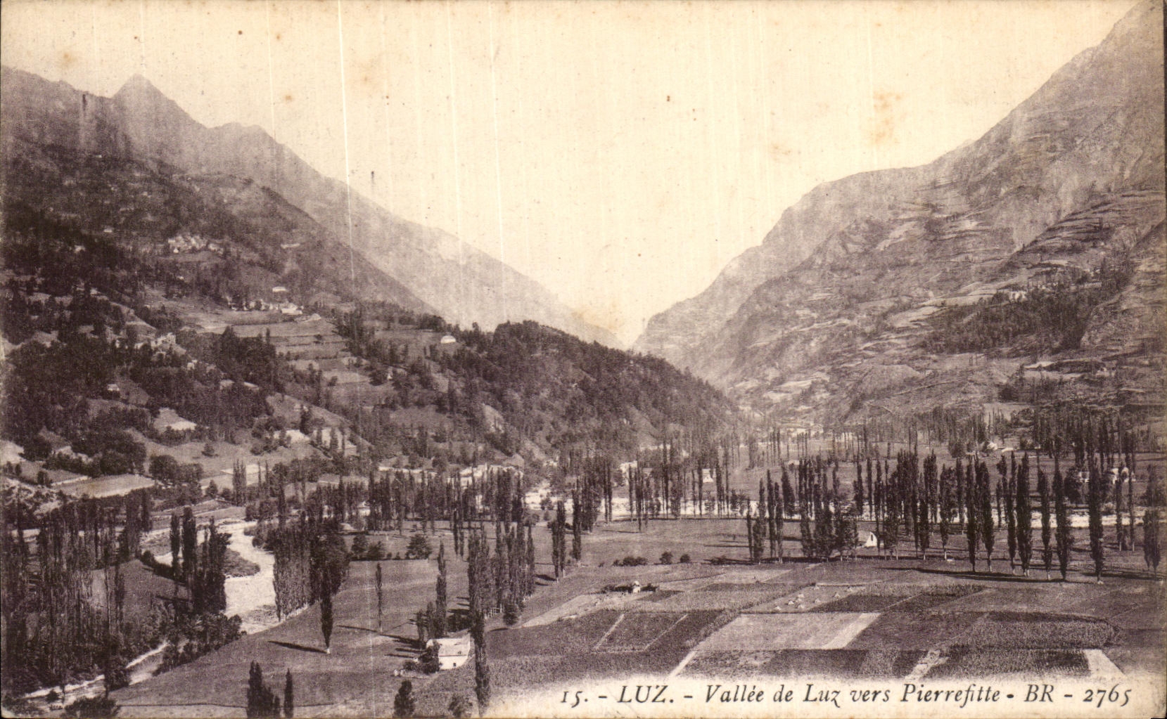 Luz - Vallée de Luz vers Pierrefitte — BR - 2765