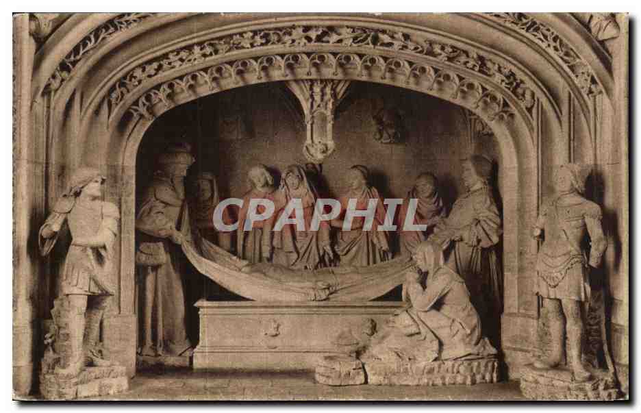 CPA Les Saints De Solesmes Le Tombeau du Christ