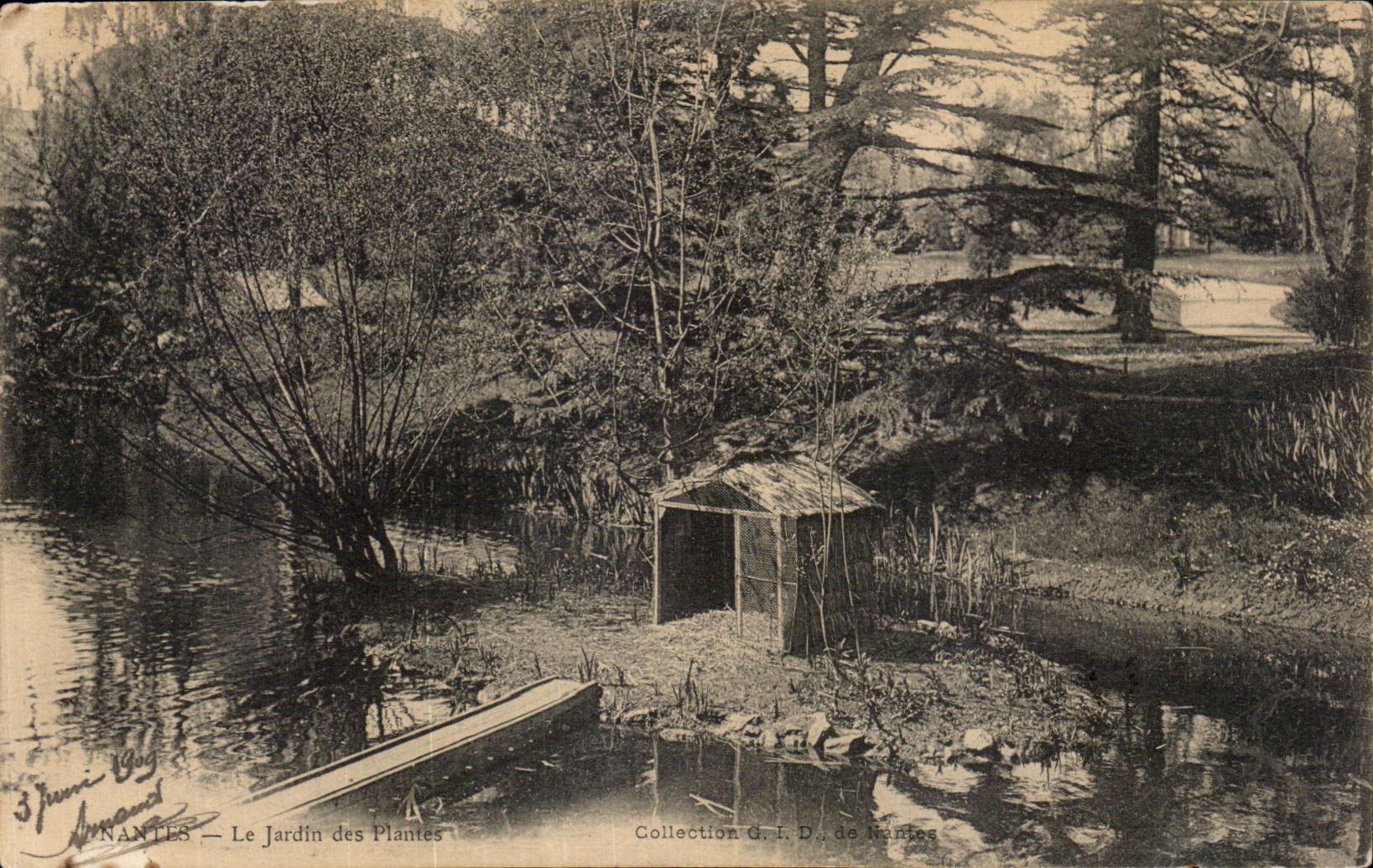 CPA Nantes Le Jardin des Plantes