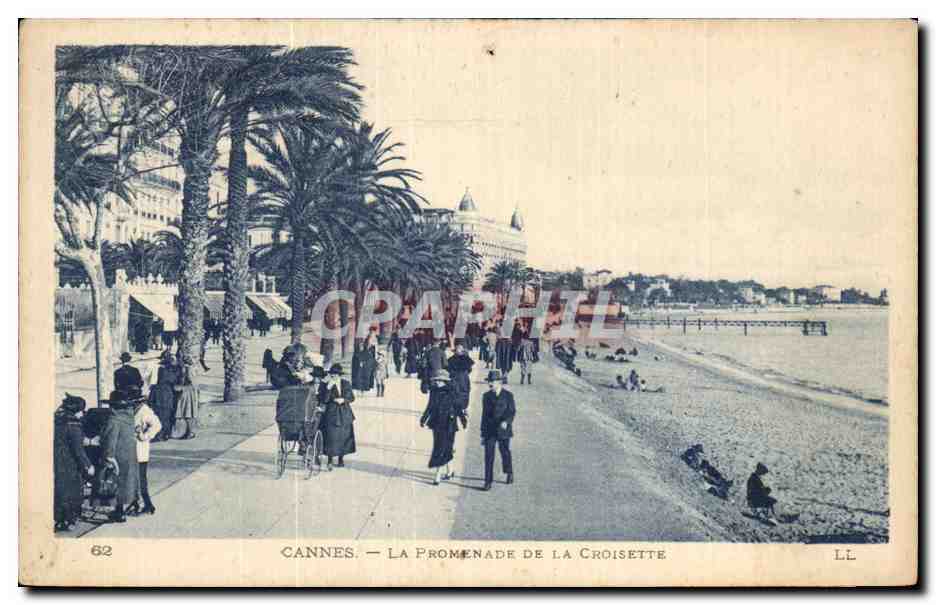CPA Cannes La Promenade De La Croisette