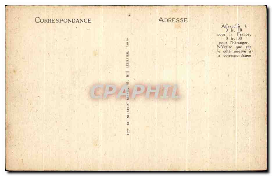 CPA Cannes La Promenade De La Croisette — Rückseite