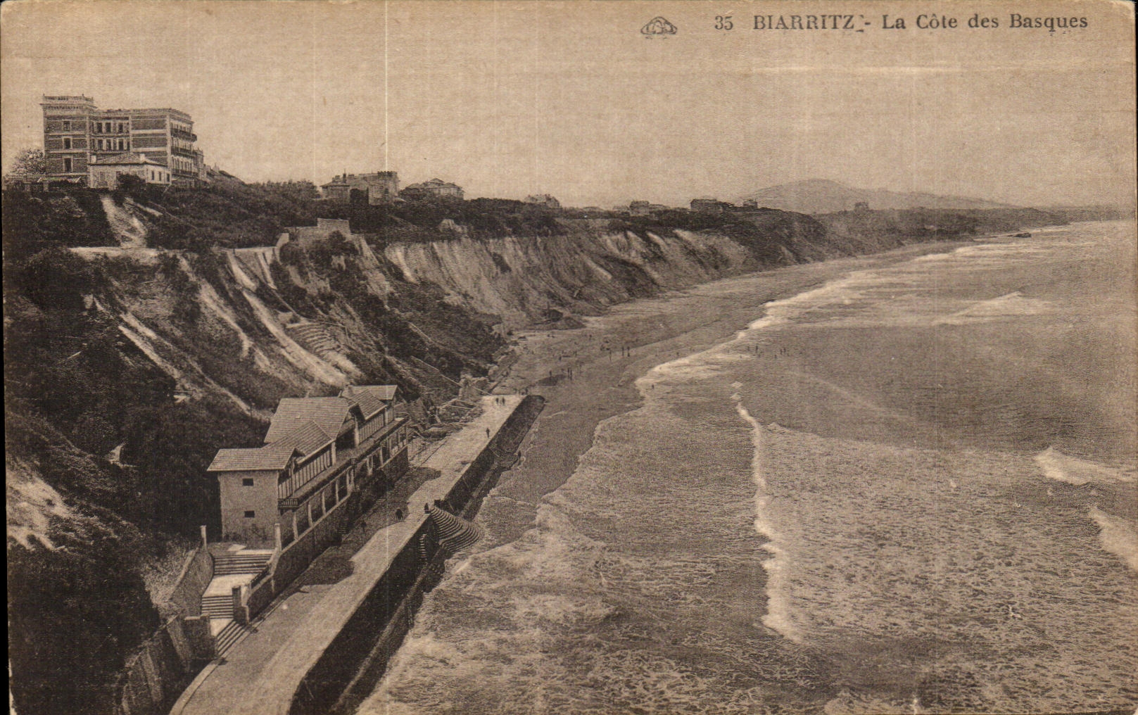 CPA Biarritz La Code des Basques