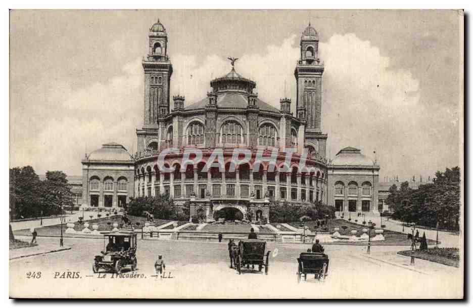 CPA Paris Le trocadero