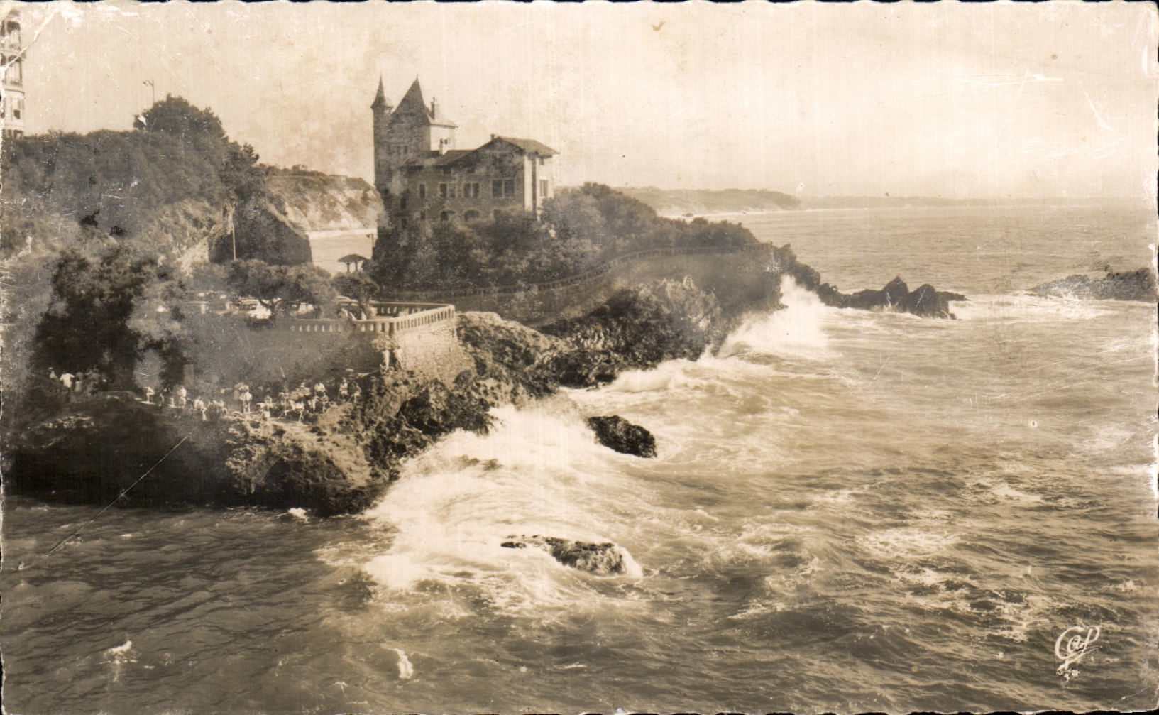 CPA Bayonne Villa Belza