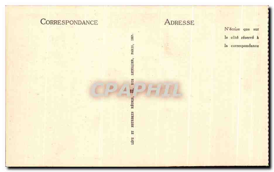 CPA Lourdes Saint Michel Et La Basilique — Verso