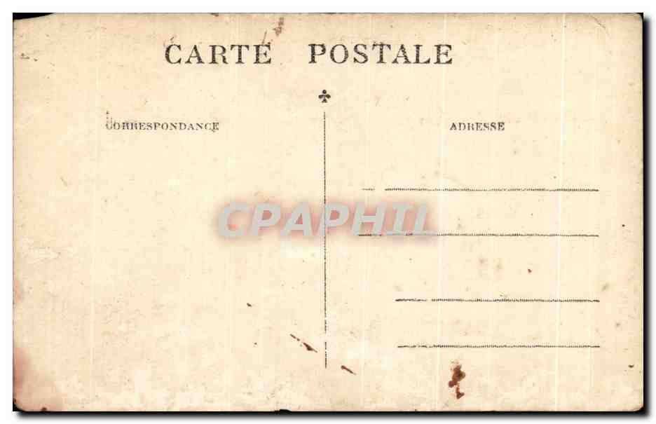 CARTE PHOTO Enfant — Rückseite
