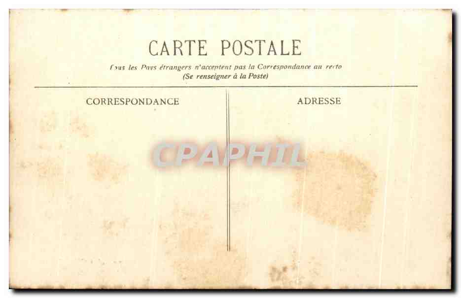 CPA La Grande Cote Les Pins Tordus La Casino — Rückseite