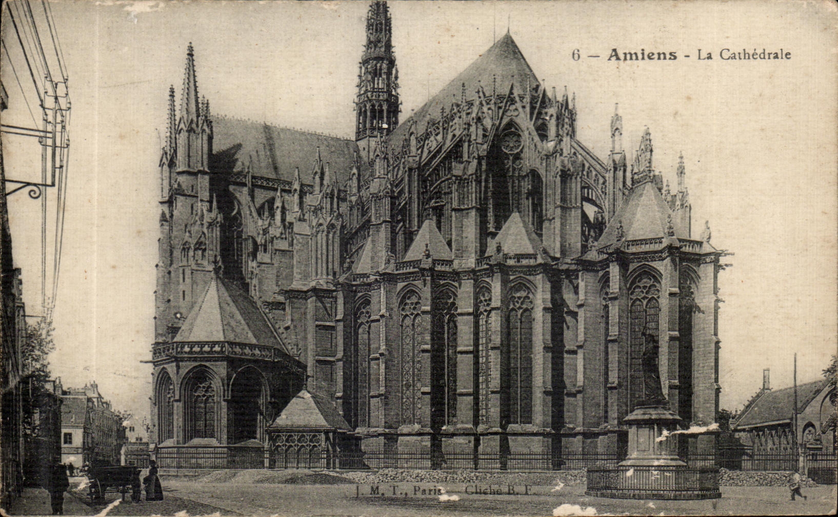 CPA Amiens La Cathedrale