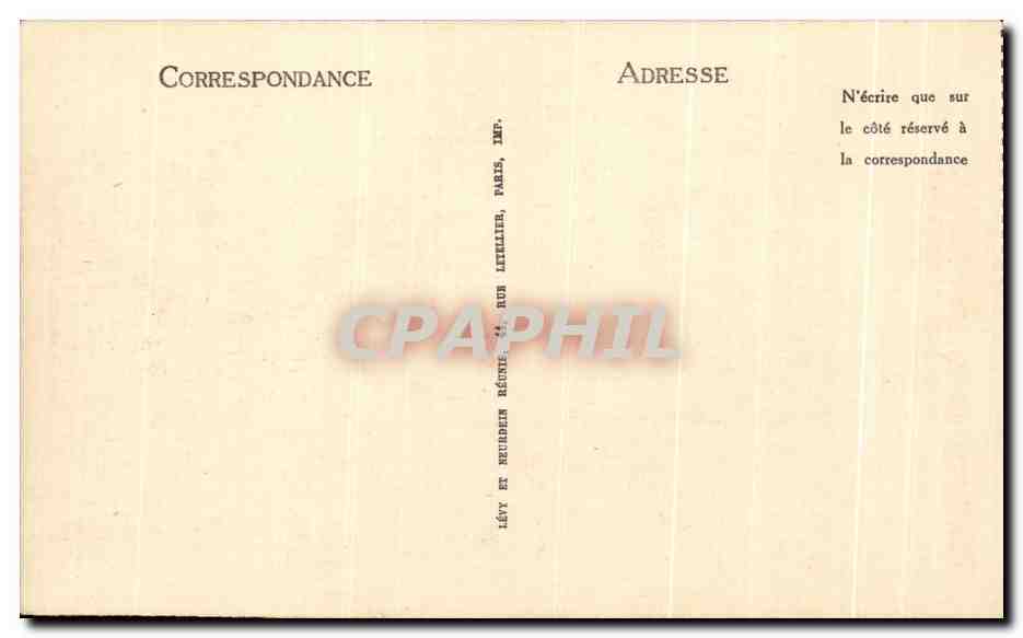 Lourdes - L'Esplanade et le Château - LL — Verso