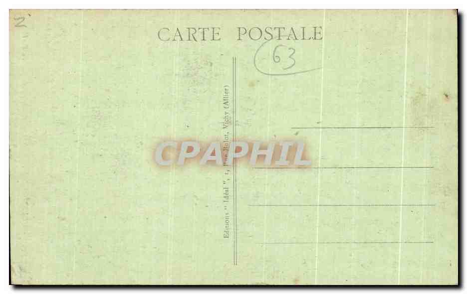 CPA Clermont Ferrand Abside de ND du Port  — Rückseite