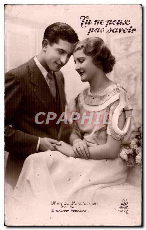 Jeune couple — texte amoureux — Léo Paris n°5796/2